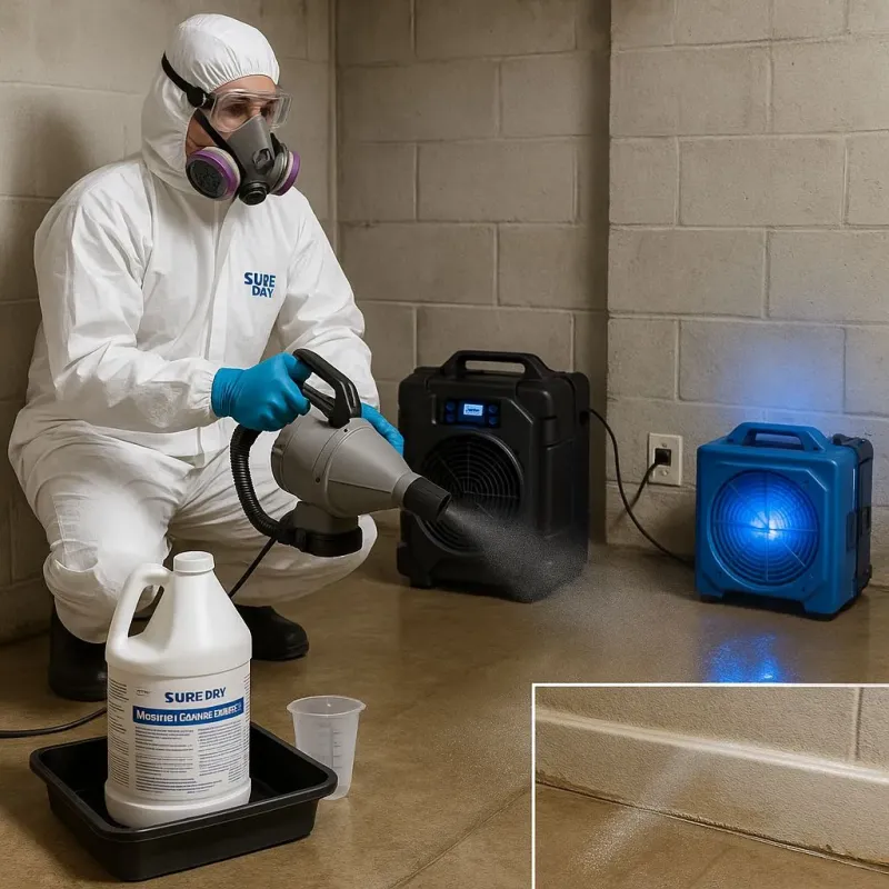 Sanitization and Odor Removal process in Orchard Lake, MI