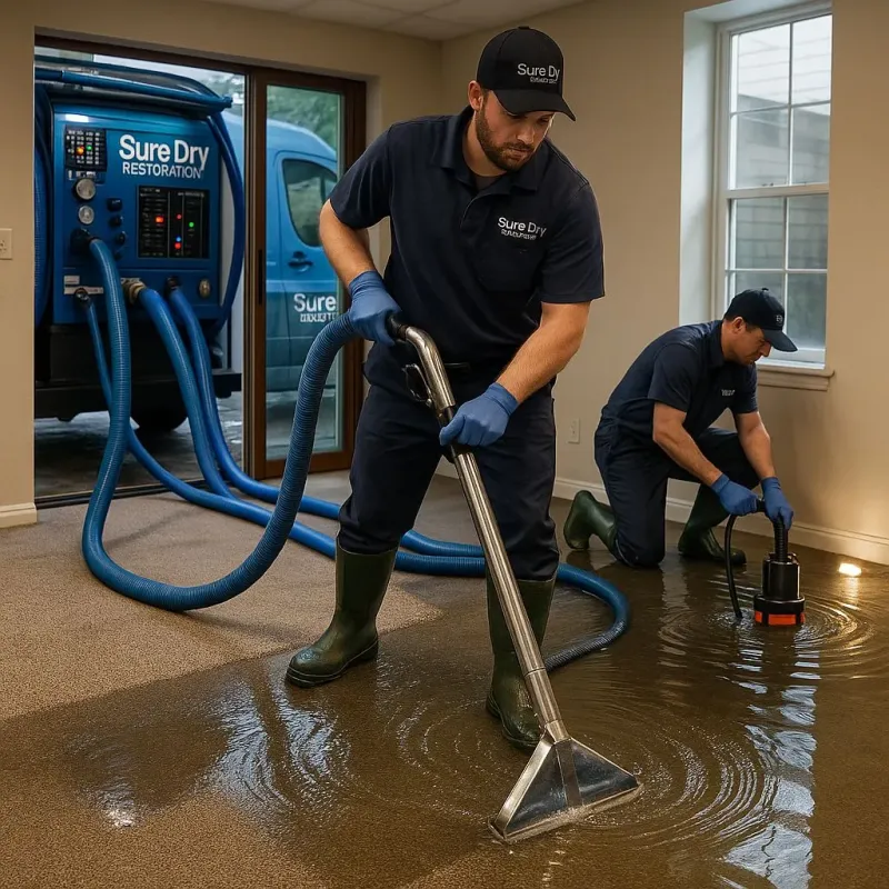 Water Extraction and Removal process in Orchard Lake, MI